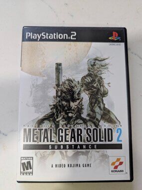 Metal Gear Solid 2:Substance - Playstation 2, CIB